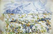 Paul Cezanne La Montagne Sainte-Victoire china oil painting artist